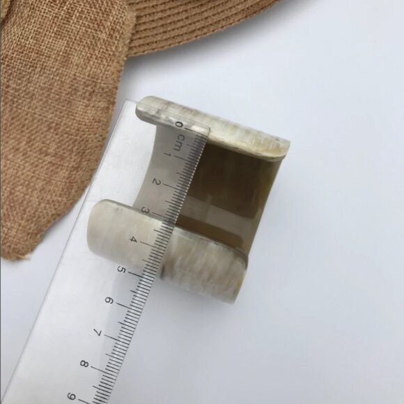 Buffalo Horn Cuff, Gladiator Horn Cuff - Picture 4 of 4